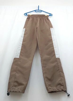 Parachute Nylon Utility Track Pants Y2K Streetwear Gorpcore, marca: Local, estado: Bom, tamanho: S / 36 / 8, €12.00, €13.30 inclui Proteção do Comprador