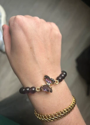 Roze amethist vlinder armbandje 🦋, marca: Jewerly, estado: Muito bom, €10.00, €11.20 inclui Proteção do Comprador