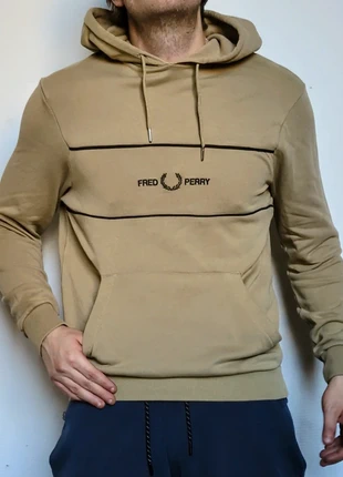 Sweat à capuche Fred Perry Beige - Taille S, marque: Fred Perry, état: Très bon état, taille: S, 39,95 €, 42,65 € Protection acheteurs (Pro) incluse