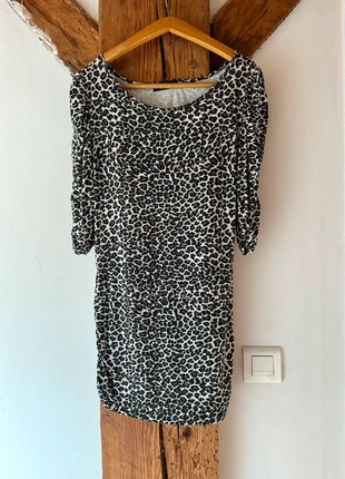 T-shirt Jefferson Léopard - Manches Fronsées - Viscose - T.1 (S/M), marke: Jefferson, zustand: Sehr gut, größe: S / 36 / 8, 3,99 €, 4,89 € inklusive Vinted-Käuferschutz