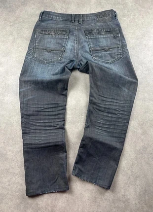 Jean bleu marine W30 L28 homme Buffalo David Gitton style délavé y2k - PAN1587, marque: Buffalo, état: Bon état, taille: W30 | FR 40, 15,00 €, 16,45 € Protection acheteurs (Pro) incluse