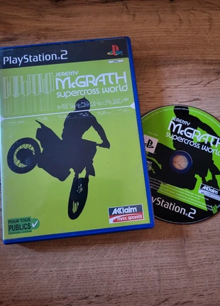 Jeremy McGrath Supercross World – PS2 – Jeu de moto culte Aklaim, estado: Muito bom, €6.90, €7.95 inclui Proteção do Comprador