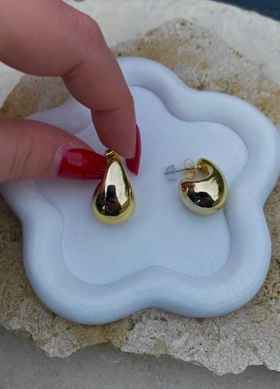 Boucle d’oreille goutte doré en acier inoxydable, marque: Boutique indépendante, état: Neuf sans étiquette, 4,00 €, 4,90 € Protection acheteurs incluse