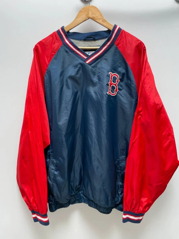 Genuine Merchandise Boston Red Sox Adult Light Weight Pullover Jacket