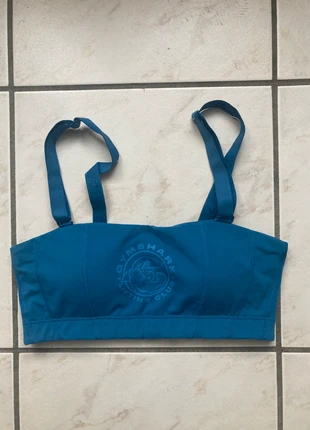 Brassière Gymshark taille XS couleur bleu, marke: Gymshark, zustand: Sehr gut, größe: XS, 13,50 €, 14,88 € beinhaltet Vinted-Käuferschutz Pro