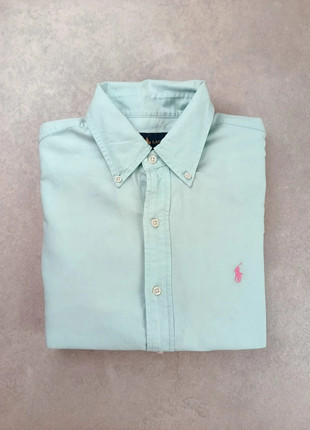 Chemise Ralph Lauren manches longues vert/menthe taille S, marke: Ralph Lauren, zustand: Gut, größe: S, 22,90 €, 24,75 € inklusive Vinted-Käuferschutz