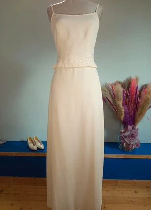 Robe mariée mariage bustier vintage strass Sposanova T38/40, marca: Mariage vintage, estado: Nuevo sin etiquetas, tamaño: M / 38 / 10, 120,00 €, 126,70 € Protección al comprador incluida
