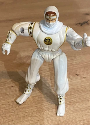 ** Figurine Mighty Morphin Power Rangers Blanc Ninja Ranger, Bandai, année 1995 **, brand: Bandai, condition: Good, size: One size, €5.00, €5.95 includes Buyer Protection