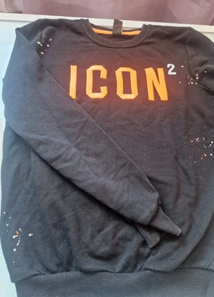 Pull icon orange et noir, marque: ICON, état: Très bon état, taille: S / 36 / 8, 15,00 €, 16,45 € Protection acheteurs incluse