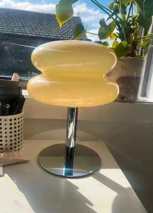Lampe macaron buble crème vintage rétro 70’ réplique, brand: lampe macaron buble vintage crémé LED, condition: New with tags, €50.00, €53.20 includes Buyer Protection Pro