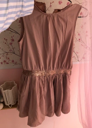 Vestido cerimonia, marca: Tape à l'œil, estado: Muito bom, tamanho: 10 anos / 140 cm, €2.50, €3.33 inclui Proteção do Comprador