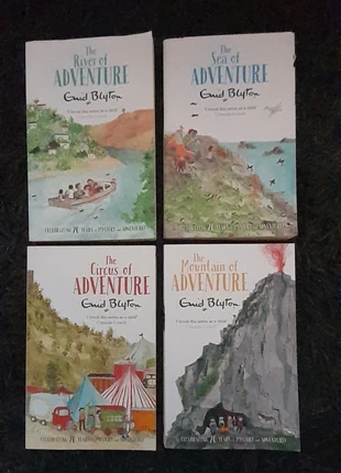Enid Blyton adventure books x 4, brand: Enid Blyton, condition: Very good, size: One size, £6.00, £6.78 includes Buyer Protection