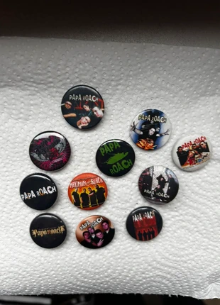 Papa roach badges lot neo metal, marca: papa roach, estado: Nuevo, 14,00 €, 15,40 € Protección al comprador incluida