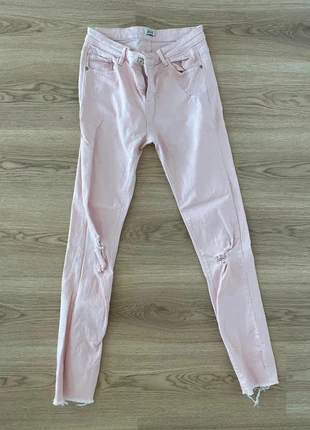 Jeans skinny slim Pimkie rose clair, marca: Pimkie, estado: Muito bom, tamanho: L / 40 / 12, €4.00, €4.90 inclui Proteção do Comprador