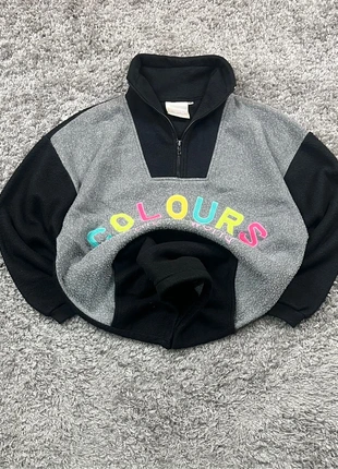 Coogi Style Fleece Quarter Zip Sweater Vintage, marque: Colours of the World, état: Très bon état, taille: M, 9,95 €, 11,15 € Protection acheteurs incluse