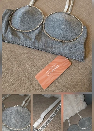 Top sexy, marque: Shein, état: Neuf avec étiquette, taille: S / 36 / 8, 6,00 €, 7,00 € Protection acheteurs incluse