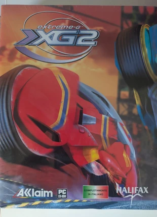 Extreme-G XG2 PC Cd-Rom Big Box Italiano Acclaim Halifax 1998 Nuovo sigillato, état: Neuf avec étiquette, 35,00 €, 37,45 € Protection acheteurs incluse