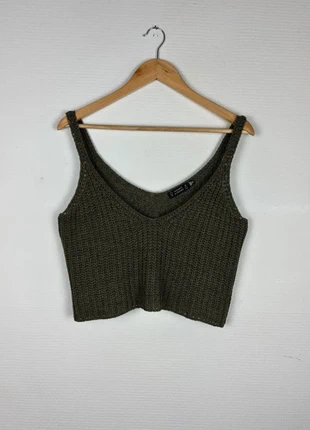 Crop-top kaki en maille – Noughts & Crosses – Taille XS, marke: noughts & crosses, zustand: Sehr gut, größe: S / 36 / 8, 7,00 €, 8,05 € inklusive Vinted-Käuferschutz