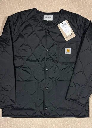 Carhartt Skyton Liner M Noir - Neuf Étiquette - Polaire doublée, merk: Carhartt, staat: Nieuw met prijskaartje, maat: M, € 109,00, € 115,15 inclusief Kopersbescherming