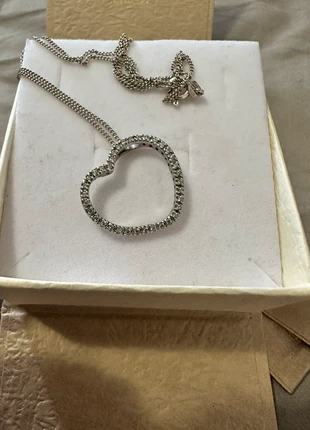 Collana argento cuore, brand: no brand, condizioni: Ottime, €12.00, €13.30 include la Protezione acquisti
