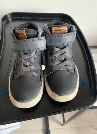 Chaussures montantes Geox Amphibiox garçon – pointure 28 – cuir noir imperméable, brand: Geox, condition: Very good, size: 28, €13.00, €14.35 includes Buyer Protection