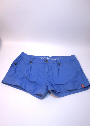 Blauwe vrouwenshort edc by esprit 36, marca: Esprit, estado: Muy bueno, tamaño: S / 36 / 8, 1,50 €, 2,28 € Protección al comprador incluida