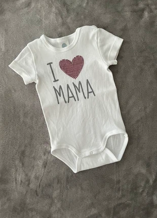 I love Mama Body, marke: Sanetta, zustand: Sehr gut, größe: 3-6 Monate / 62, 2,50 €, 3,33 € inklusive Vinted-Käuferschutz