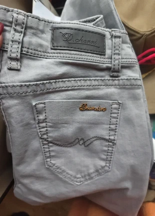 Skinny en coton mélangé gris clair D. Cherri Taille 34 neuf, marca: D.Cherri, estado: Nuevo sin etiquetas, tamaño: XS / 34 / 6, 2,95 €, 3,80 € Protección al comprador incluida