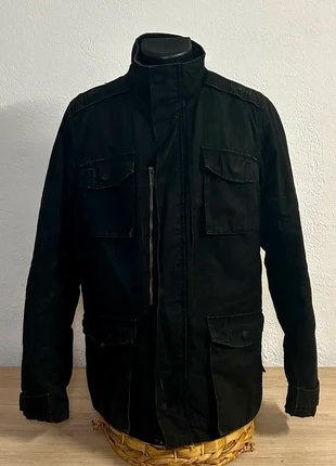 Veste Chevignon Legend noire homme taille L - style militaire multi-poches, brand: Chevignon, condition: Very good, size: L, €49.99, €53.19 includes Buyer Protection