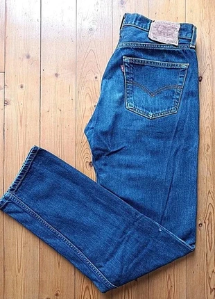 Jean Levi's / levis 501 Vintage bleu marine 100% coton - taille W33 L34 / L, merk: Levi's, staat: Heel goed, maat: L, € 20,00, € 21,70 inclusief Kopersbescherming