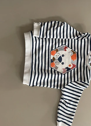 Pull marinière avec ourson, marque: Obaïbi, état: Très bon état, taille: 18-24 mois / 86 cm, 1,50 €, 2,28 € Protection acheteurs incluse