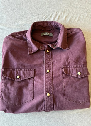 Chemise Primark taille M bordeaux, marque: Primark, état: Neuf sans étiquette, taille: M, 7,00 €, 8,05 € Protection acheteurs incluse