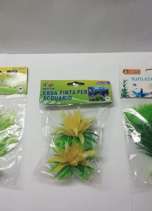Set di Piante Finte per Acquario/Modellismo -Nuovo-, marque: Oceano, état: Comme neuf, 4,90 €, 5,85 € Protection acheteurs incluse