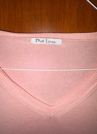 pink v neck pull love jumper, brand: PULL LOVE, condition: Very good, size: XXL / UK 24-26, £10.00, £11.20 includes Buyer Protection