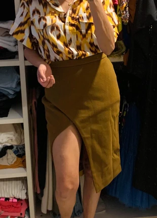 Falda marrón por la rodilla, marque: Local, état: Neuf sans étiquette, taille: M / 38 / 10, 12,00 €, 13,30 € Protection acheteurs incluse