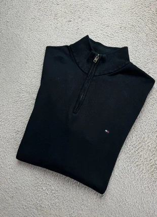 Pull Half Zip Tommy Hilfiger Noir Taille XL homme, marque: Tommy Hilfiger, état: Très bon état, taille: XL, 29,99 €, 32,19 € Protection acheteurs (Pro) incluse