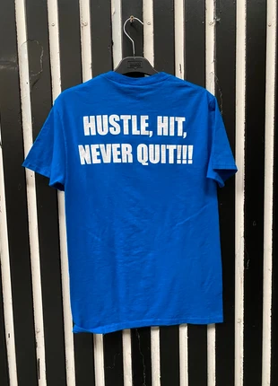 Jerzees "Hustle Hit, knights" bleu blanc 50% S, brand: Jerzees, condition: Very good, size: S, €5.00, €5.95 includes Buyer Protection Pro