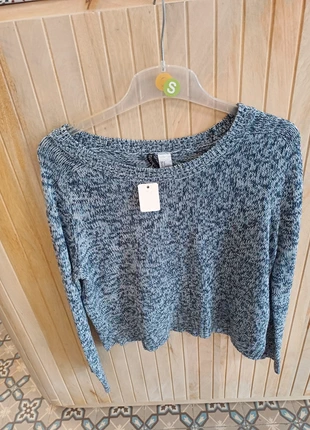 Pull h&me bleu gris taille S, brand: H&M, condizioni: Ottime, taglia: S / IT 40 / EU 36, €7.00, €8.05 include la Protezione acquisti