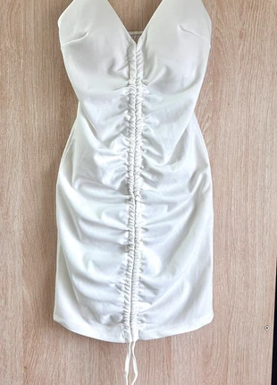 Vestito corto bianco, marke: Made In Italy, zustand: Sehr gut, größe: S / 36 / 8, 4,00 €, 4,90 € inklusive Vinted-Käuferschutz