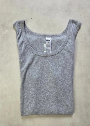 Ergee – Débardeur gris chiné basique – Taille XL/7 – Coton stretch, brand: Ergee, condition: Very good, size: XL / 42 / 14, €5.00, €5.95 includes Buyer Protection