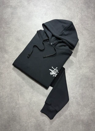 Pull à capuche Stüssy Noir - Logo brodé - 100% coton - Taille XL, marke: Stüssy, zustand: Sehr gut, größe: XL, 60,00 €, 63,70 € inklusive Vinted-Käuferschutz