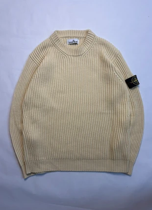 Stone Island Heavy-Knit Jumper // Yellow // Size M, brand: Stone Island, condition: Very good, size: M, €150.00, €158.20 includes Buyer Protection