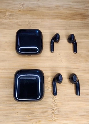 Lot de 2 paires d'écouter sans fil bluetooth Iphone Android, marke: air pro, zustand: Neu, mit Etikett, 15,00 €, 16,45 € beinhaltet Vinted-Käuferschutz Pro