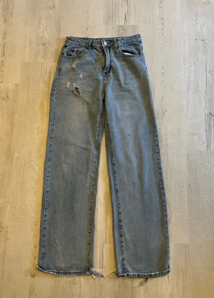 jean large troué, marke: Shein, zustand: Sehr gut, größe: S / 36 / 8, 8,00 €, 9,10 € inklusive Vinted-Käuferschutz