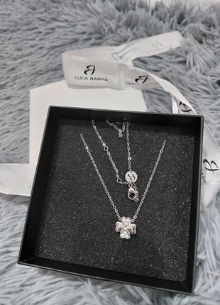 Collana Luca Barra con ciondolo quadrifoglio – Mai usata, merk: Luca Barra, staat: Nieuw met prijskaartje, € 10,50, € 11,73 inclusief Kopersbescherming