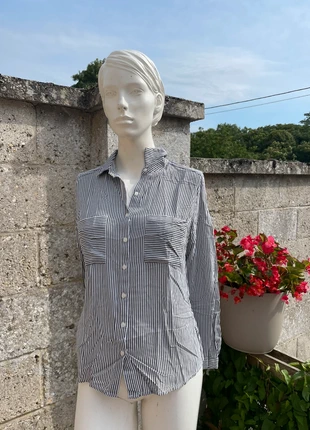 🖤 Chemise rayée Cache Cache - Taille estimée S/M, brand: Cache Cache, condition: Very good, size: S / 36 / 8, €6.00, €7.00 includes Buyer Protection