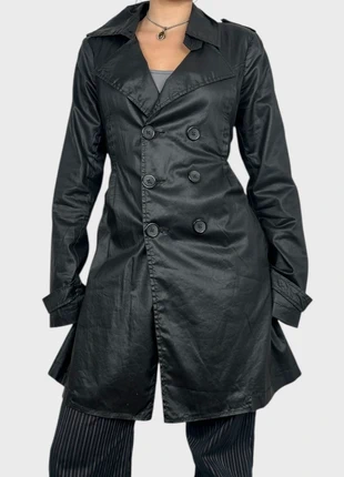 Vintage button trench coat, brand: Vintage Dressing, condition: Very good, size: L / 12, £49.00, £52.15 includes Buyer Protection