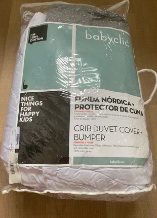 Funda nórdica + protector cuna 120 x 60 Babyclic, marque: Baby Clic, état: Neuf avec étiquette, taille: Simple (135-150 cm x 200-220 cm), 50,00 €, 53,20 € Protection acheteurs incluse