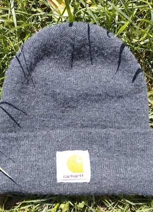 Bonnet Carhartt gris-taille universelle très bon état, marke: Carhartt, zustand: Sehr gut, größe: Einheitsgröße, 3,00 €, 3,85 € inklusive Vinted-Käuferschutz