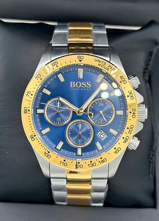 New Hugo Boss Hero Sport Lux Mens Two-Tone Chrono Watch, brand: Hugo Boss, condition: New with tags, size: 43–46 mm, £170.00, £179.20 includes Buyer Protection